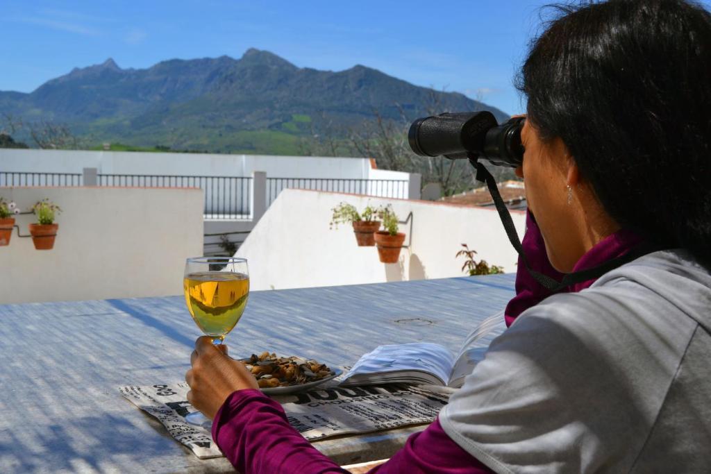 Villa La Roca - A Fusion Of Modern And Typical Andalucian Architecture Montecorto Rom bilde